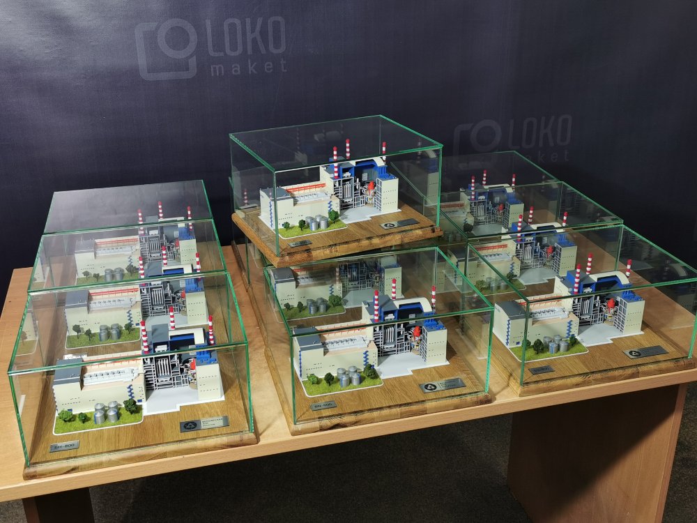 ra_nuclear's tweet photo. Anniversary souvenir BN-800 models. #BN800 https://t.co/7iFm08KALg