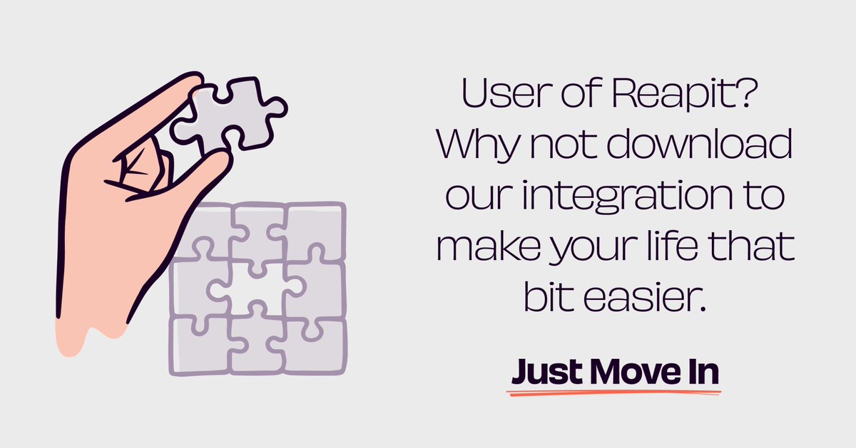If you use Reapit and want to use our service, you’ll absolutely love our integration. It’s got all you need to leave your customers breathless.

Find out more about us here:
bit.ly/3flgDak

#Reapit #Property #EstateAgent #LettingsAgent