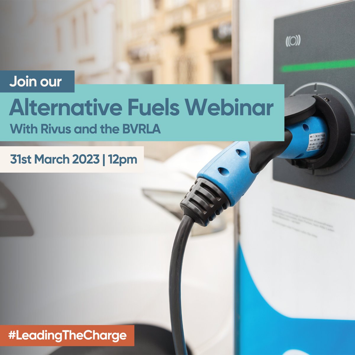 Join our interactive webinar hosted by Rivus and BVRLA. We’ll dive into current challenges, vehicle availability, and look at service, maintenance and repair for e-LCVs.

Join us on 31st March at 12pm.​

Register today: bit.ly/3FPK2TT​

#AlternativeFuels