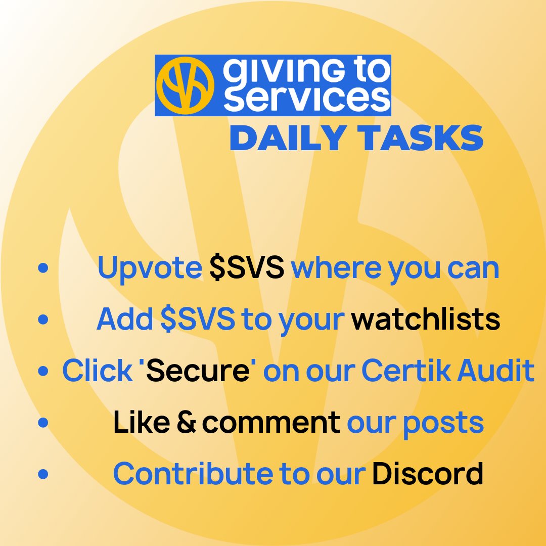 gc_token's tweet photo. We're always looking for creative ways to connect with our community and share our passion, so let's make this happen together! 

Thanks for being part of our journey!

🔵🟡
#GivingToServices #OurCryptoGivesBack #crypto #SVS #XRPL #XRPLedger https://t.co/IAtDa6QfMx