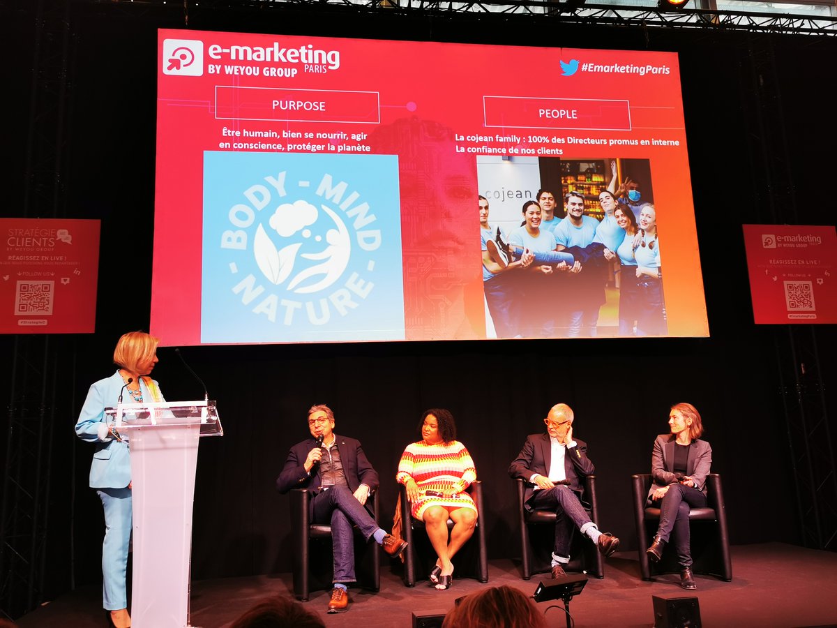 Comment appliquer le nouveau 4P du #Marketing au niveau des entreprises ?

Pour Cojean : 

🌿 Purpose : Être humain, bien se nourrir, agir en conscience

🫂 People :  Parcours varié des collaborateurs, promotion à l’interne et la confiance des clients
#EmarketingParis