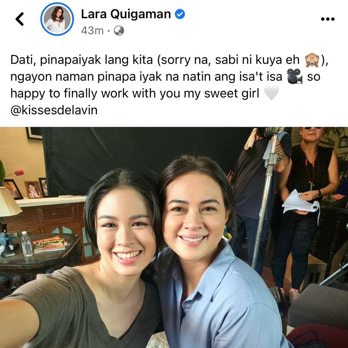 yung puso ko…🥹

pls paki share nyo mismo ang link
m.facebook.com/story.php?stor…

#kissesdelavin

<a href="/kissesdelavin/">Kisses Delavin</a>

yung parehas na kamukha ni marian oh