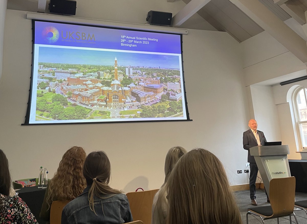 .@ColinGreaves1 opening the #UKSBM2023 this morning. Excited to learn about the good behavioural science being done across the UK. Always leave this conference feeling really inspired and motivated 💪🏻@UKSBM