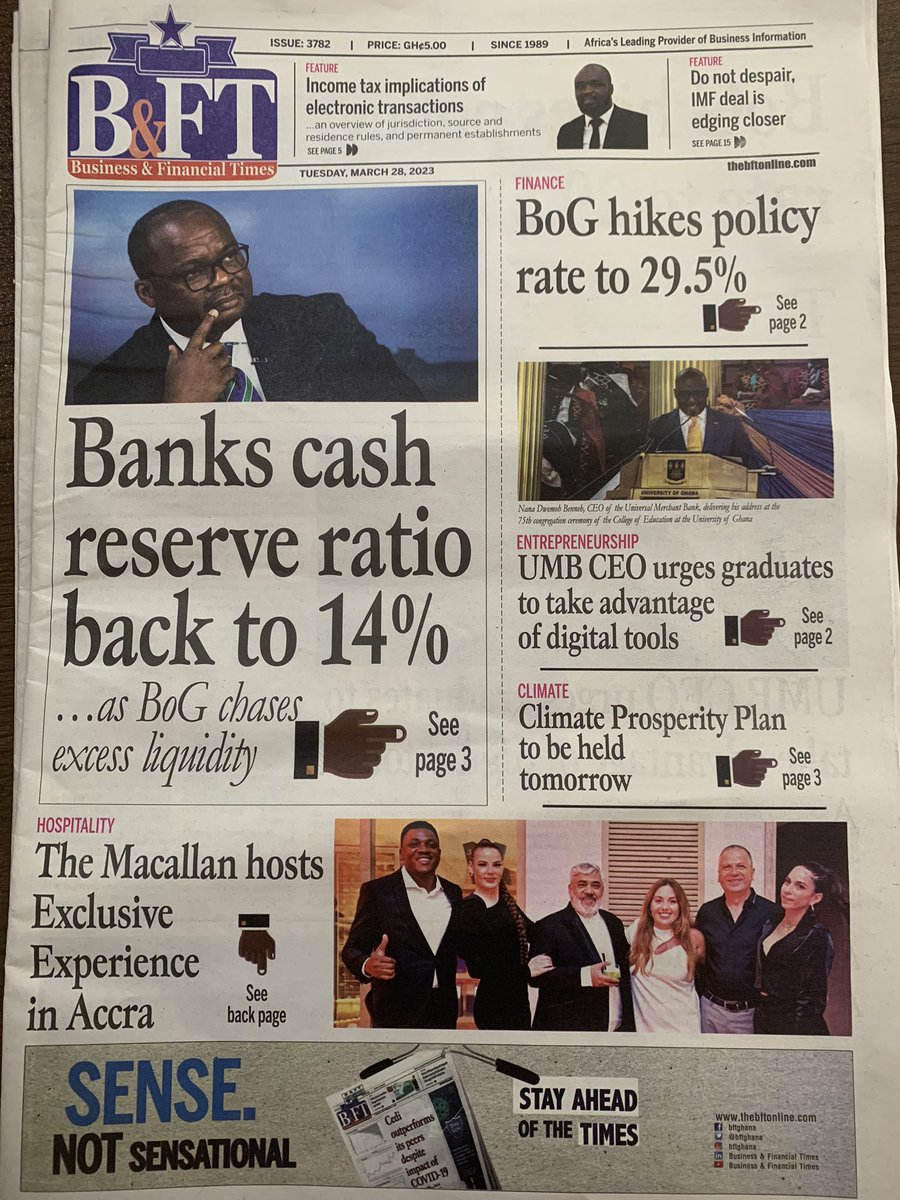 thisweek_gh's tweet photo. Newspaper Headlines: Tuesday, March 28, 2023.

#twigh #newspapers https://t.co/S7IuuA60A1
