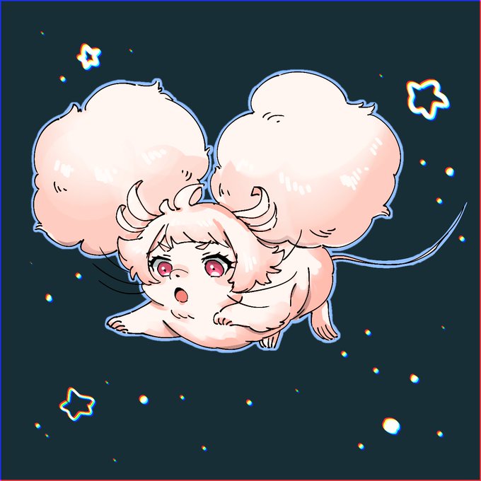キービジュのチュチュちゃん(ネズミ) 