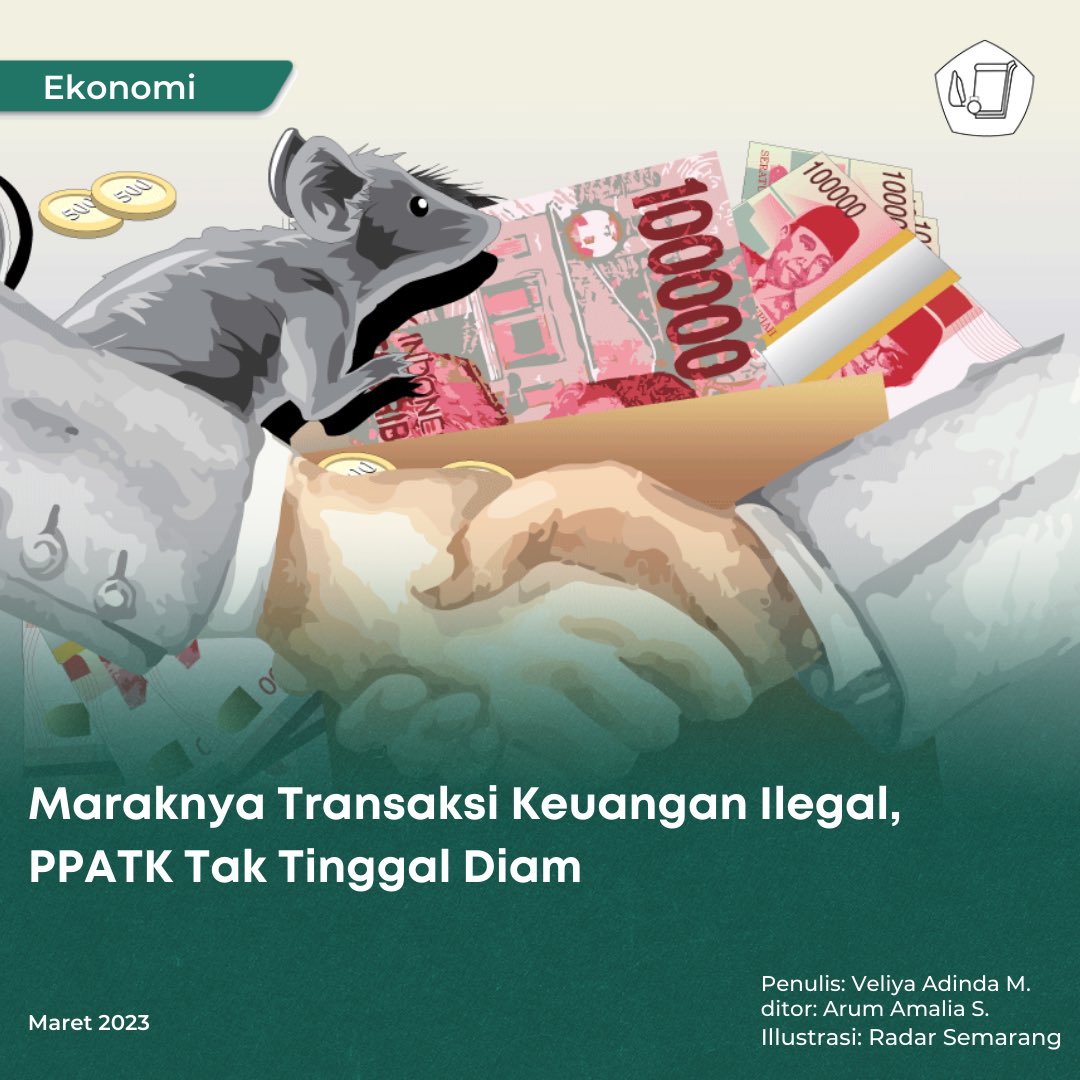 Maraknya Transaksi Keuangan Ilegal, PPATK Tak Tinggal Diam

Baca selengkapnya pada website kita di suaraekonomi.com
 
#SuaraHati
#SuaraJiwa
#SuaraSemesta