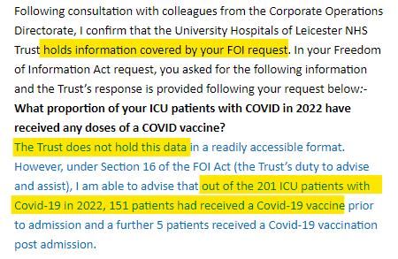 Jikkyleaks's tweet image. Liar liar pants on fire....

I don't know which is worse. That Caz lied about providing information that does not exist. 

Or that she lied about the proportion of ICU patients that were vaccinated.
#ECMOgate @the_coopertron @gloshospitals