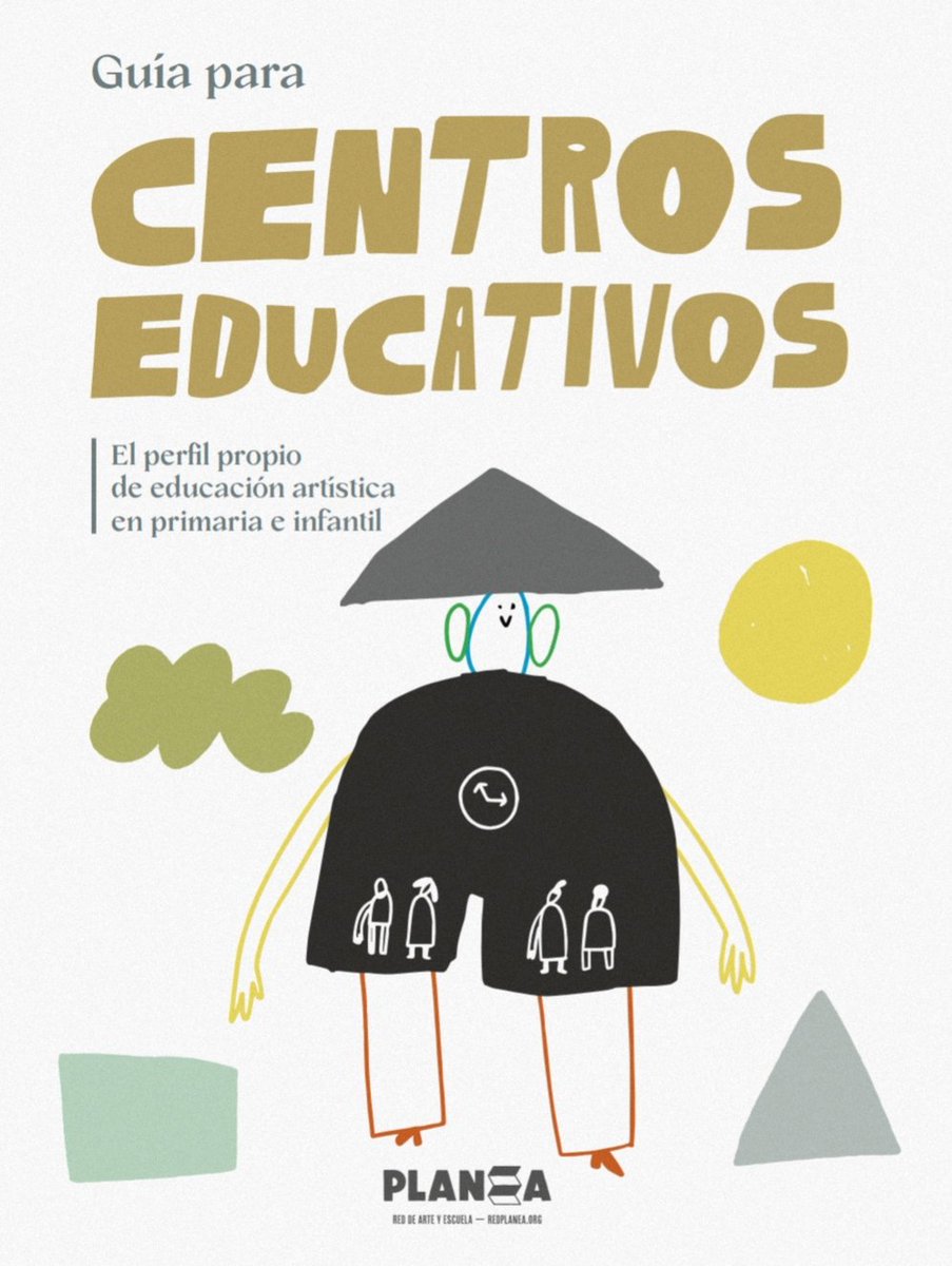 Guía para centros educativos. El perfil propio de Educación Artística en Infantil y Primaria. El arte como eje vertebrador de la comunidad educativa, para aumentar la cohesión social y reducir el absentismo bit.ly/3FWohSk