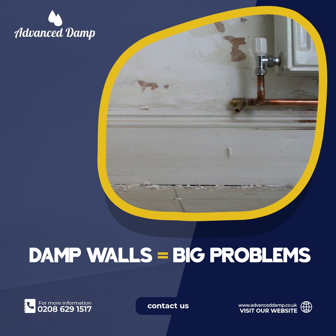 damp_advanced's tweet image. Damp on walls can lead to mold, rot, &amp;amp; structural damage if left unchecked. 
But with our Damp on Walls solutions, you can eliminate dampness &amp;amp; protect your property for years to come. 
Visit Today! bit.ly/40o1VAU

#AdvancedDamp #damp #mould #structuraldamage #risingdamp