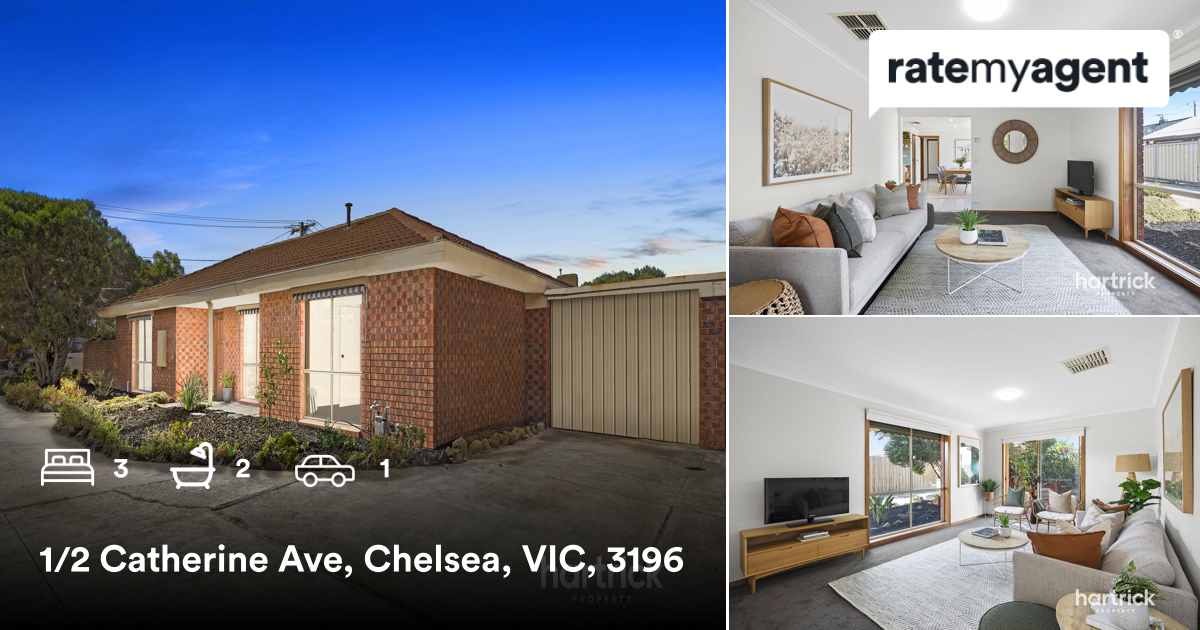SamHartrick's tweet photo. 🛌 3 🛀 2 🚘 1
📍 1/2 Catherine Ave, Chelsea, VIC, 3196

My latest sale on #RateMyAgent.

https://t.co/NMhEi6FlWB

...
#ratemyagent #realestate https://t.co/Y6RD5HXGbN