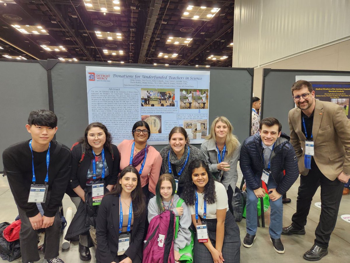 Detroit Mercy Chemistry Club tweet media
