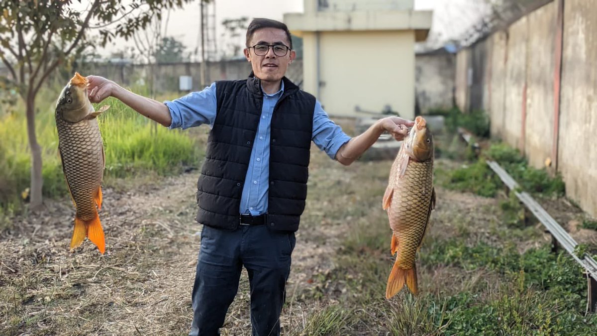 IOCLManipur's tweet photo. Fishing time at Imphal Depot https://t.co/xds8D6IoDl