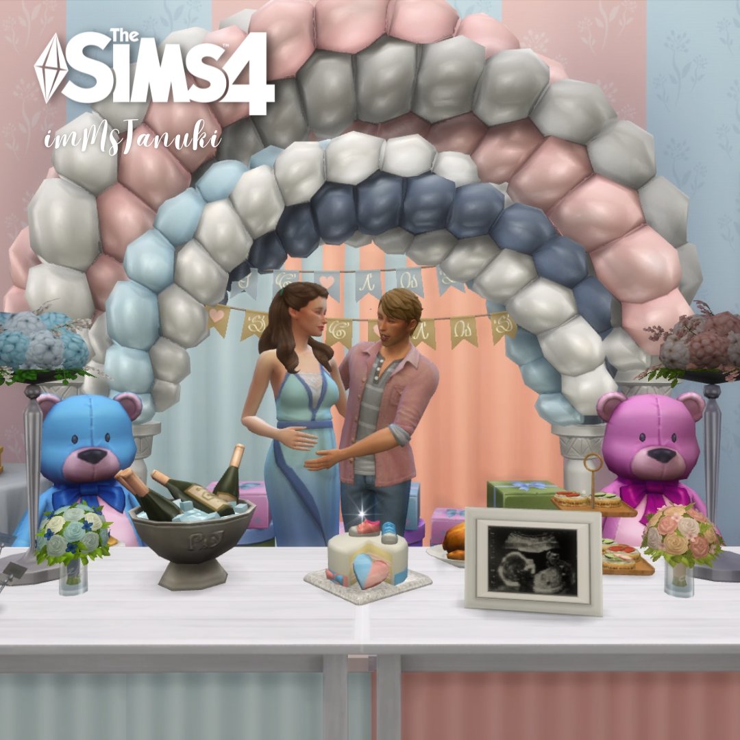 imMsTanuki's tweet photo. Hi all!
@TheSims 4 Growing Together is HERE and I made a baby reveal room deco for my sims! 
Can you guess the baby is girl or boy?

Watch here:
https://t.co/KFAGIOu2tj
https://t.co/gwUyLYZ2vY

Hope you will like it!
Gallery ID: imMsTanuki

#thesims4 #ShowUsYourBuilds #imMsTanuki https://t.co/FEE0xDWTpE