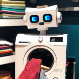 alex_isman_real's tweet image. &quot;Behold the future of technology: A robot that can fold your laundry while also delivering witty one-liners! 😂🤖 #HouseholdComedian #RobotHumor&quot;
