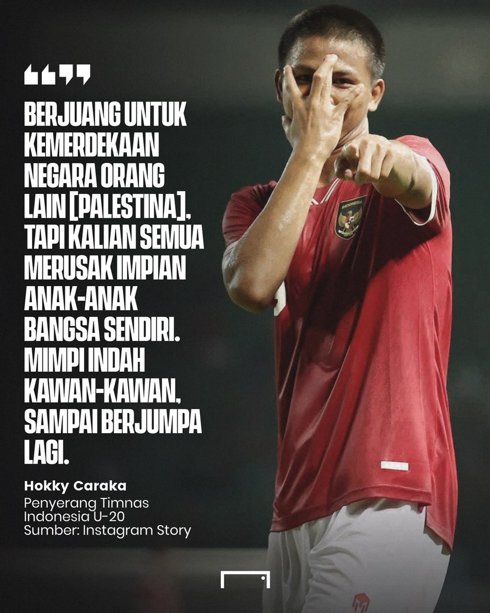 Hokky Caraka tak tahan dengan polemik yang mungkin akan menggagalkan mimpi mereka bermain di ajang sebesar Piala Dunia 😤

Bagaimana menurut kalian? 🤔

#SisiLain #TimnasIndonesia #FU20WC #Indonesia2023