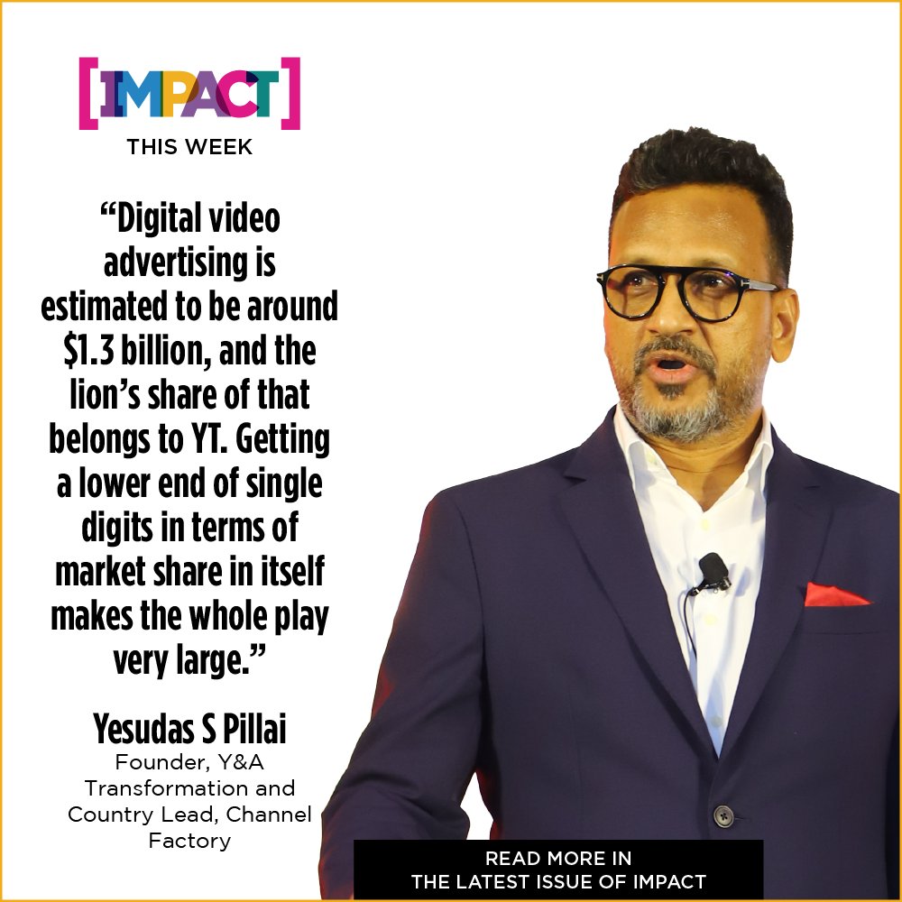 IMPACT_onnet's tweet photo. Robin Zieme, Chief Growth Officer – Global, Channel Factory &amp; Yesudas S Pillai, Founder, YA Transformation, &amp; Country Lead, Channel Factory talk about the global firm's plans for India.

Interview By @dilettantediner

Read More https://t.co/6sAkPQIyDZ

@s_yesudas @Channel_Factory https://t.co/yxw0ZLIG3w
