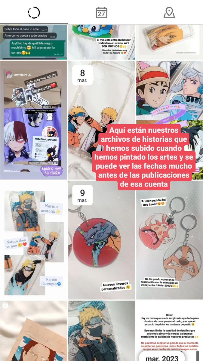 Mikaella18_'s tweet photo. Una man llamada @shinobidd_art en Instagram se robó mis diseños de @tokoyami.glasspainting_ec y los vendió como suyos!! No puedo con esta gente que se aprovecha de los pequeños artistas, trabajamos días para que ella diga "mi arte"??? Que vergüenza enserio. Comparto más info:( https://t.co/eJlLdq7Lvx