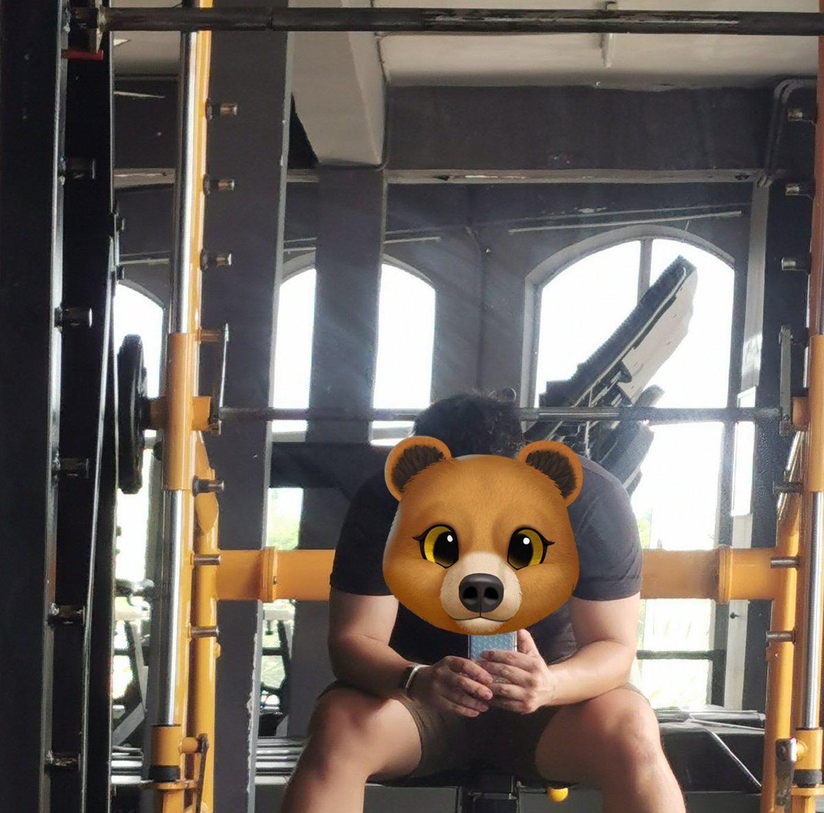 Cum gym🐻🍆🍑 get some power when having sex-xeside😜#gaybear