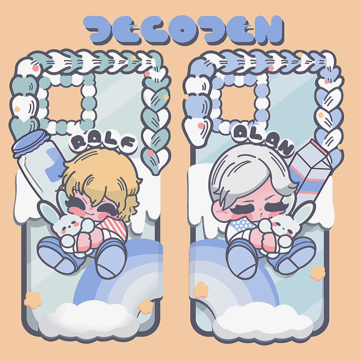 ラルフ&amp;アランちゃんデコ電🗽🌟