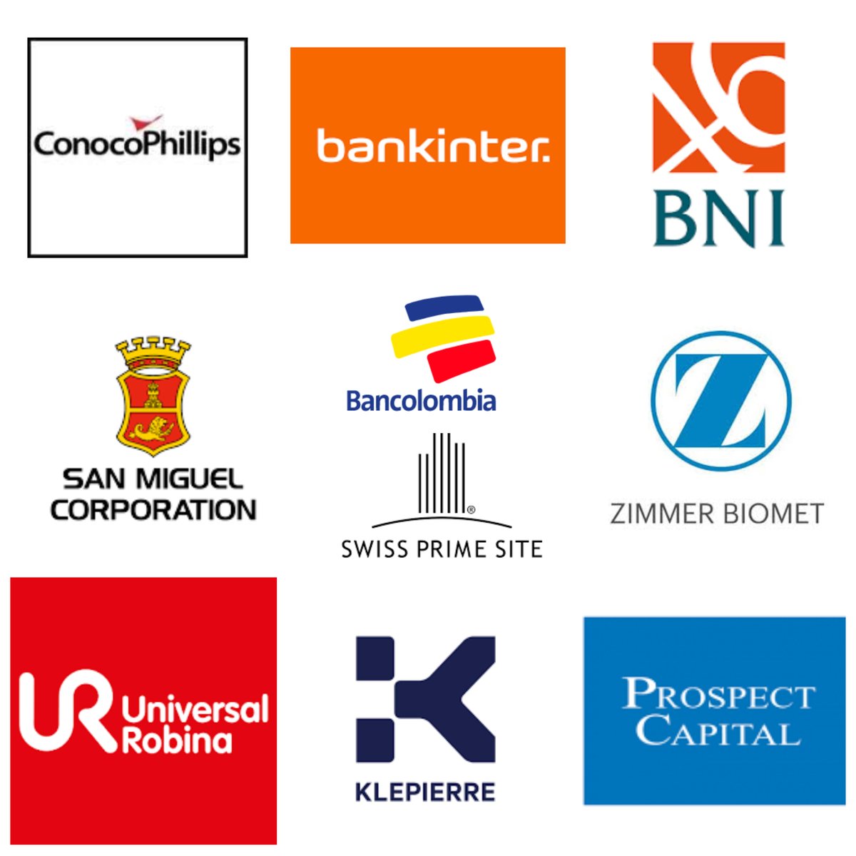 InvestGPT's tweet photo. Ex-Div Mar 28, 2023

🇺🇸 #ConocoPhillips 🛢️ $COP
🇺🇸 #ZimmerBiomet 💉 $ZBH
🇮🇩 #BankNegaraIndonesia 🏦 $BBNI
🇨🇴 #Bancolombia 🏦 $CIB
🇨🇭 #SwissPrimeSite 🏢 $SPSG
🇫🇷 #Klépierre 🏬 $LI
🇪🇸 #Bankinter 🏦 $BKT
🇵🇭 #UniversalRobina 🍬 $URC
🇵🇭 #SanMiguel 🍺 $SMC
🇺🇸 #ProspectCapital 💼 $PSEC https://t.co/wCgPwwdQFg