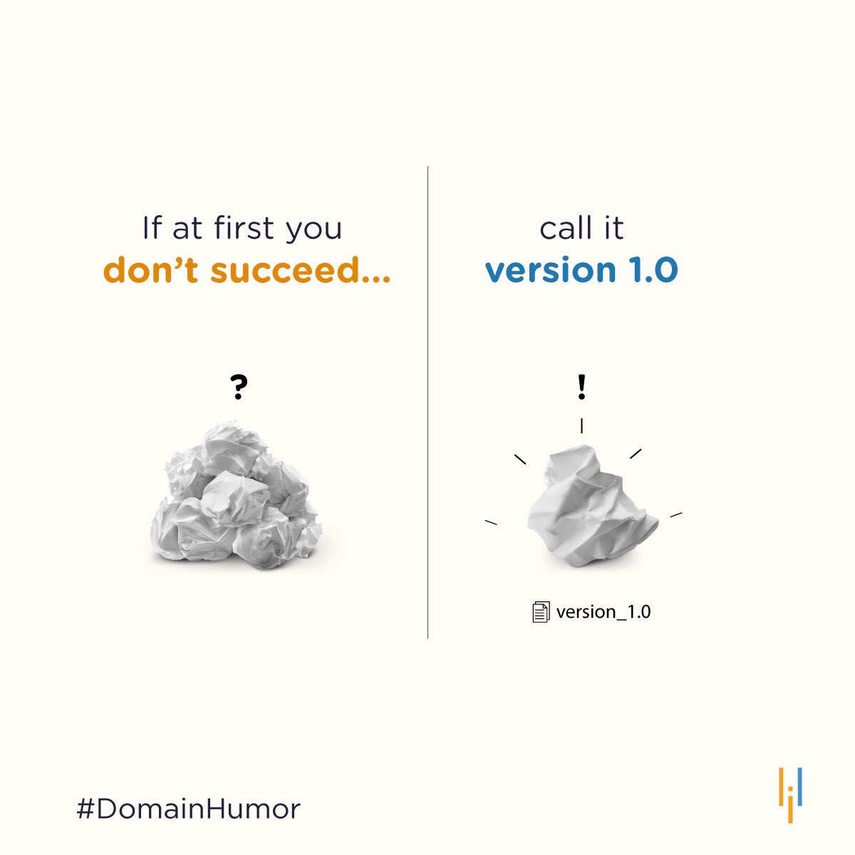 simplilearn's tweet photo. Letβs be honest βπ»
Naming it βversion 1.0β leaves room for plenty of improvement and essential feedback from your boss π
#DomainHumor #Version #Files #Designer #Programmer #Coder #DataScientist #Simplilearn #Meme #Viral #Memes #Jobs #Career #Workplacememes #OfficeMemes https://t.co/0pKYWDyVbB