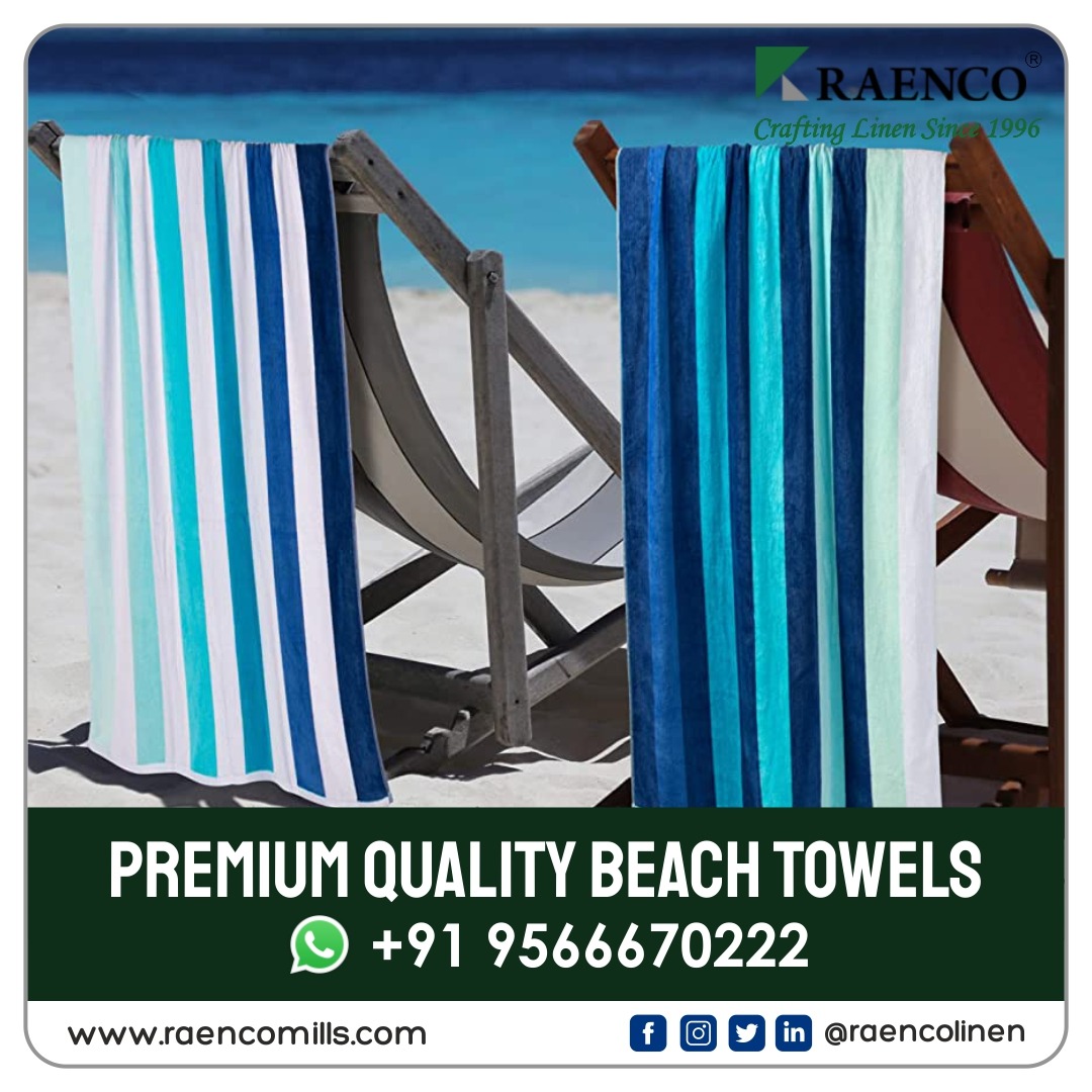 Premium Quality Beach Towels

#pooltowels #pool #beachtowels #bathtowel #bathtowels #towel #towels #bathlinen #facetowel #spa #spatowels #handtowels #whitetowels #raencoindia #bathmat #bathrobe #whitelinen #bathlinen #bedlinen #protector #bedlinen #Raenco #raencolinen