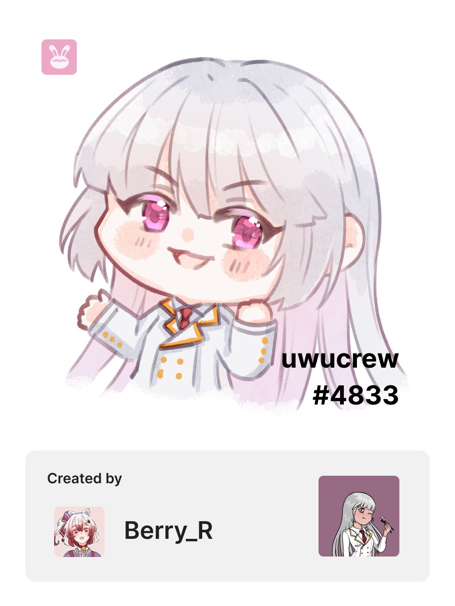 <a href="/Berry_R25/">Berry_R 🍓✨ Commission open</a> has made this cute chibi uwu for <a href="/shinjuroueth/">shinjurou</a>!