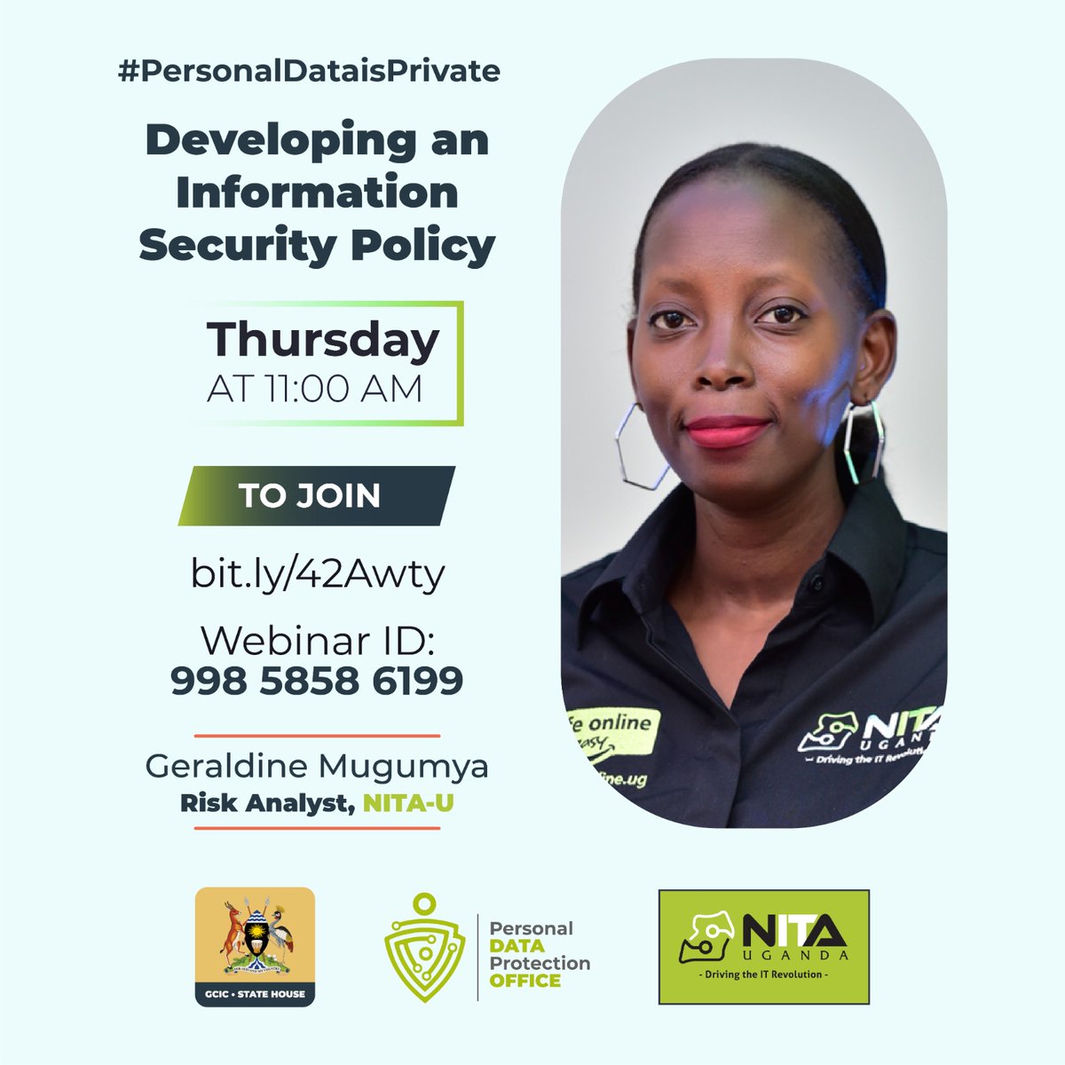 AtwookiCarol's tweet image. As an organisation that collects and / or processes personal data, you shouldn&apos;t miss this.

Register to attend this webinar via: bit.ly/3rclrB6

#PersonalDataisPrivate