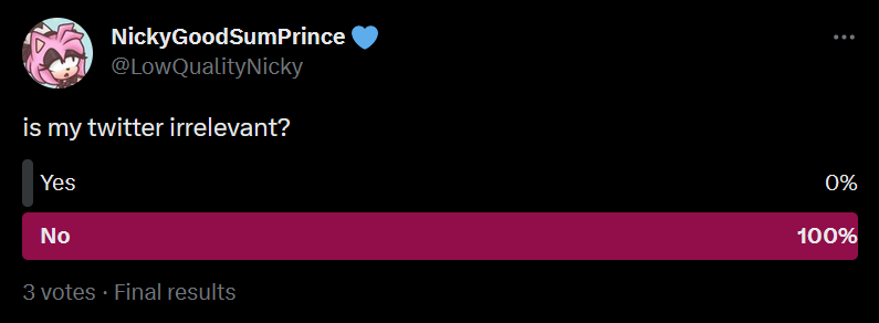 LowQualityNicky's tweet photo. expectation vs reality https://t.co/qWH3XN452q