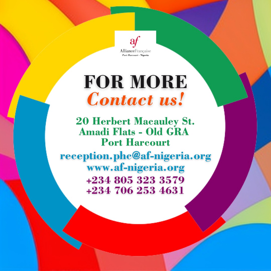 Join the 300M Francophone community! Our French programs fit your style - VIP 90hr, Intensive 60hr, Semi-Intensive 30hr, Conversations, Online. Learn for growth or career, connect globally! Prices from N21k, limited slots. See you in class! 🇫🇷🎉