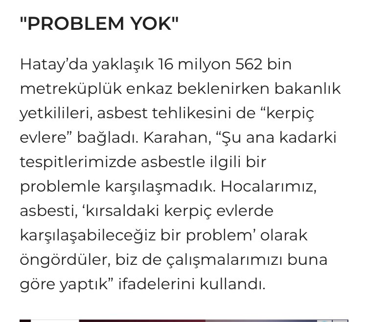 Literatüre geçecek yeni metod!
Bu açıklamanın hangi araştırmaya dayanarak yapıldığını ve öngörü ile hangi “zeki”hocaların asbestin sadece kerpiç evlerde olduğunu bildirdiğini öğrenmek istiyoruz.
<a href="/csbgovtr/">T.C. Çevre, Şehircilik ve İklim Dğş. Bakanlığı</a> <a href="/murat_kurum/">Murat KURUM</a> <a href="/Mbirpinar/">Prof. Dr. Mehmet Emin Birpınar</a> 
#katiltozasbest #asbestos #deprem #skandal #Maske