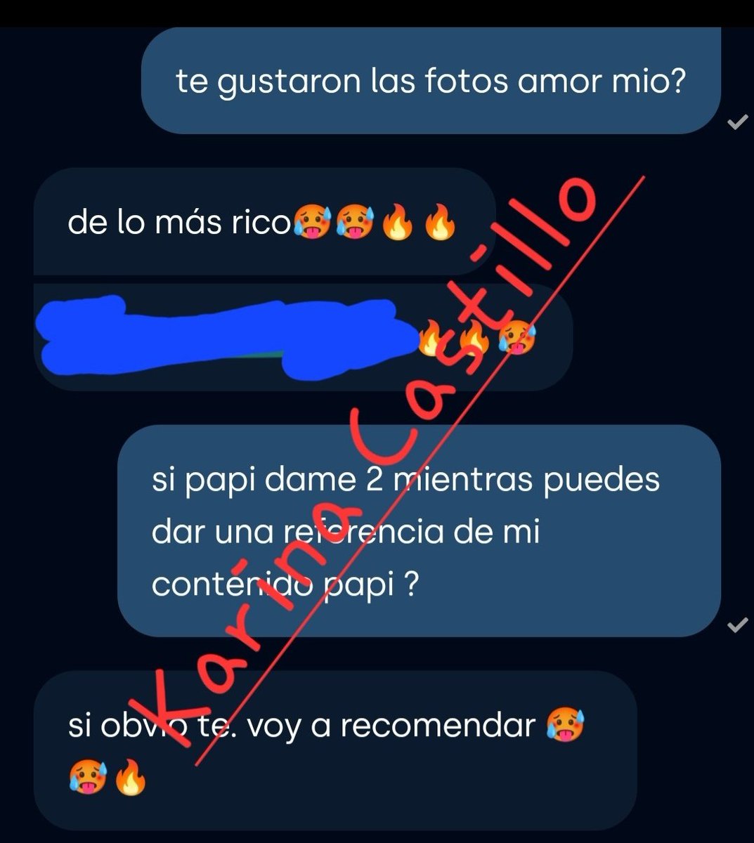 KariCastillooo's tweet photo. Lleve su rico contenido https://t.co/K88tR1vSO3
