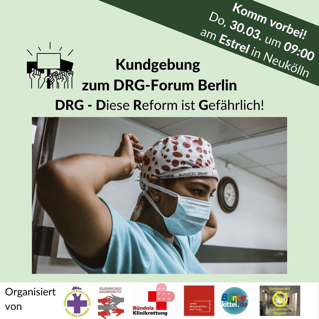 KeineProfite's tweet photo. 🔥Wir protestieren am Do gegen die ausgerufene Revolution von @Karl_Lauterbach. 🔥
Weder Revolution noch Reform - eher eine krasse Mogelpackung, die konsequent umgesetzt, zu einer zunehmend krassen Unterversorgung in weiten Bereichen führen wird
#FCKDRG https://t.co/CIAaTT6Obo
