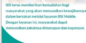 mantankorlap's tweet photo. BSI terus memberikan kemudahan bagi masyarakat yg akan menunaikan kewajibannya dlm berzakat melalui BSI Mobile
#BerkahBerzakatBSI https://t.co/Qvche7vnxH