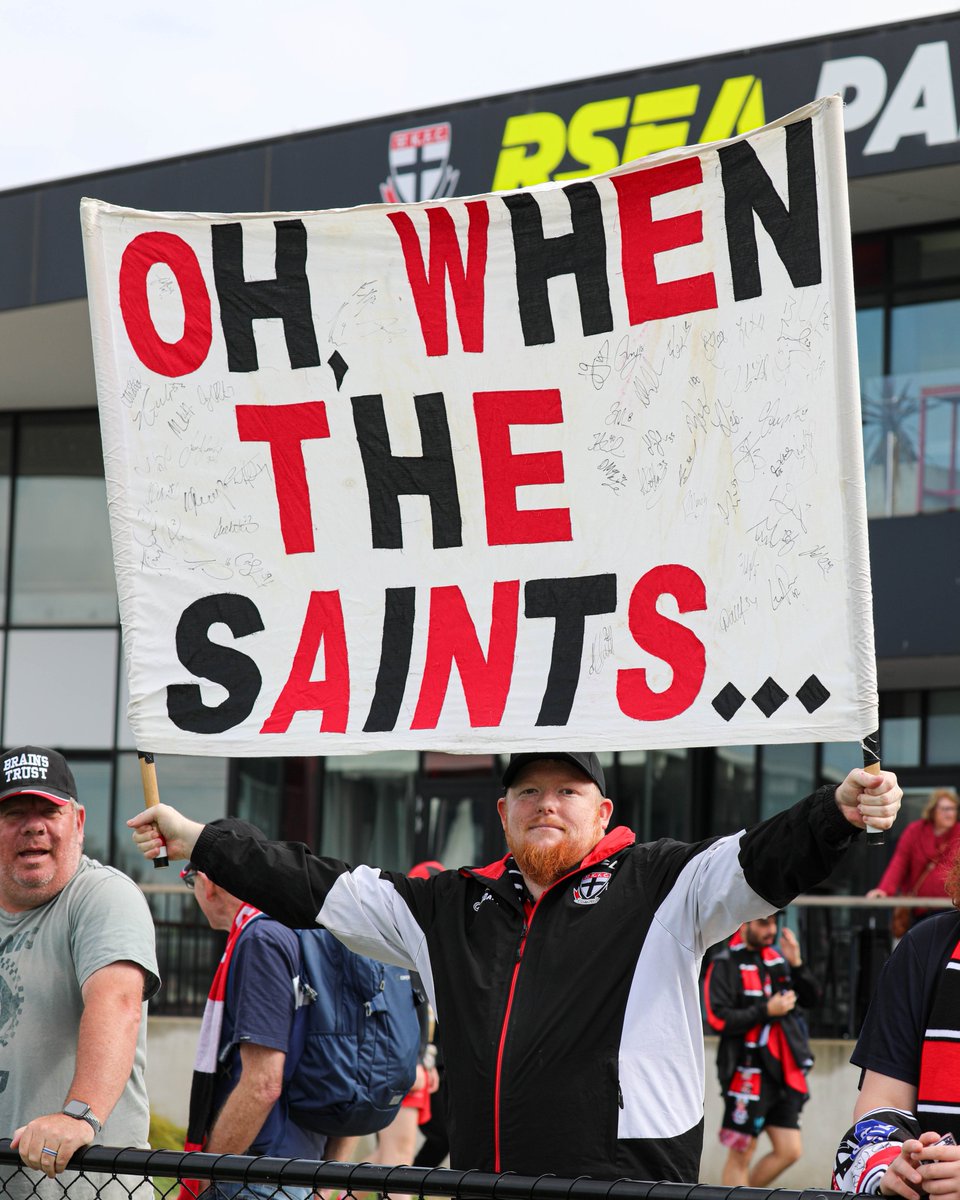 stkildafc's tweet photo. #SaintsFooty up and about https://t.co/yPf1cPya7q