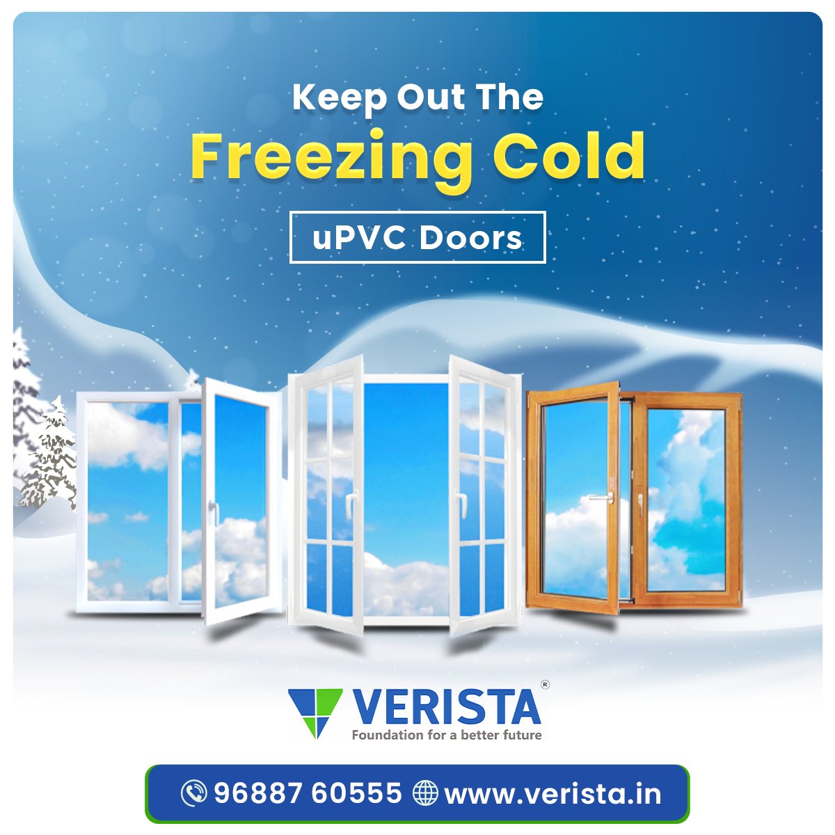 veristaupvc's tweet image. PVC doors are durable, weather-resistant and low-maintenance alternatives to traditional wooden or metal doors. They come in various styles, colors and sizes, making them suitable for residential, commercial and industrial settings.

#doors #windows #pvcwindows #window #upvc