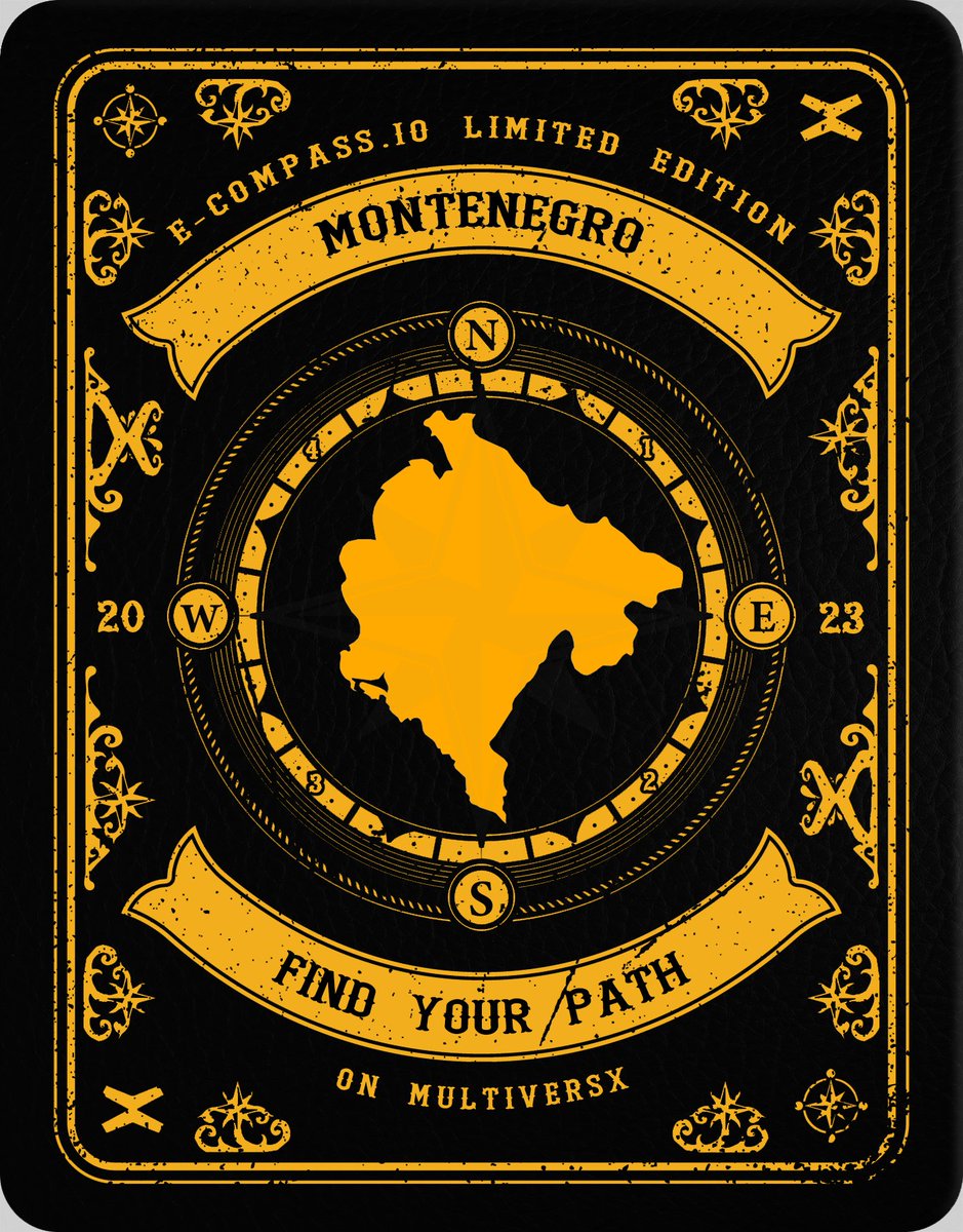 crypto__nothing's tweet image. After putting the four parts together, I received my golden country. What an adventure, thank you @eCompass_io  
A pleasure to be part of this community !!

Now I am waiting for the invitation to go to Monténégro with you. ✈️🔥
#Montenegro #Voyager #ecompass