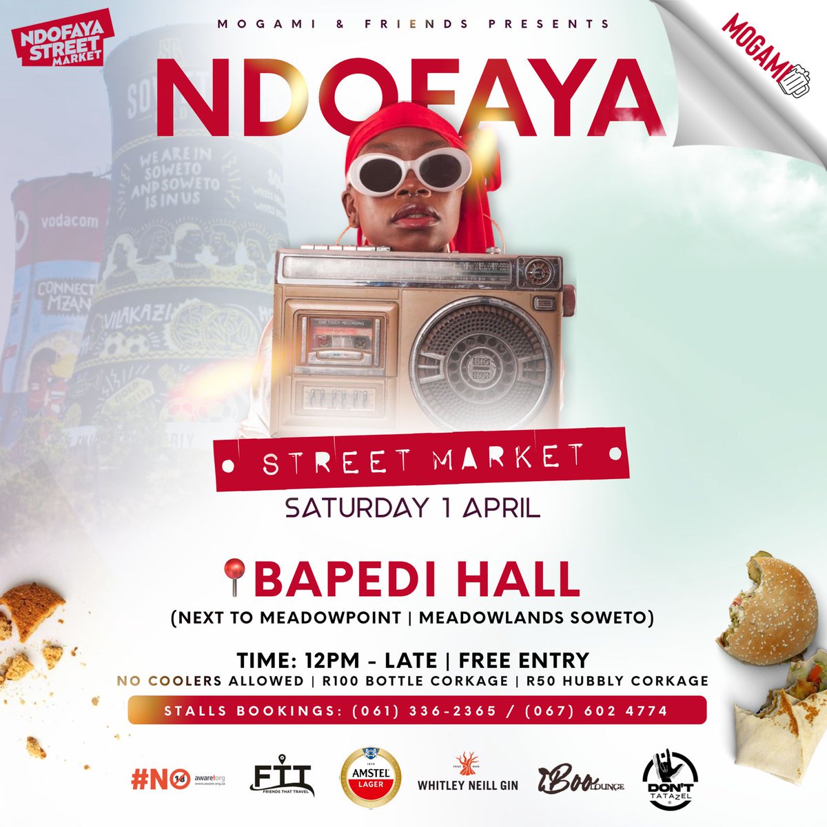 Zwack's tweet photo. I AM PART OF #NdofayaStreetMarket

We bring to the people a hybrid experience of traders, kasi culinary cuisine, kasi creatives and ubum’nandi be njabulo. Niyazi mos kum’nandi mas’hlangene. As’hlanganeni  ekasi lam at the Ndofaya Street Market

#marketplace
#businessdevelopment https://t.co/k4FXXmU9Qj