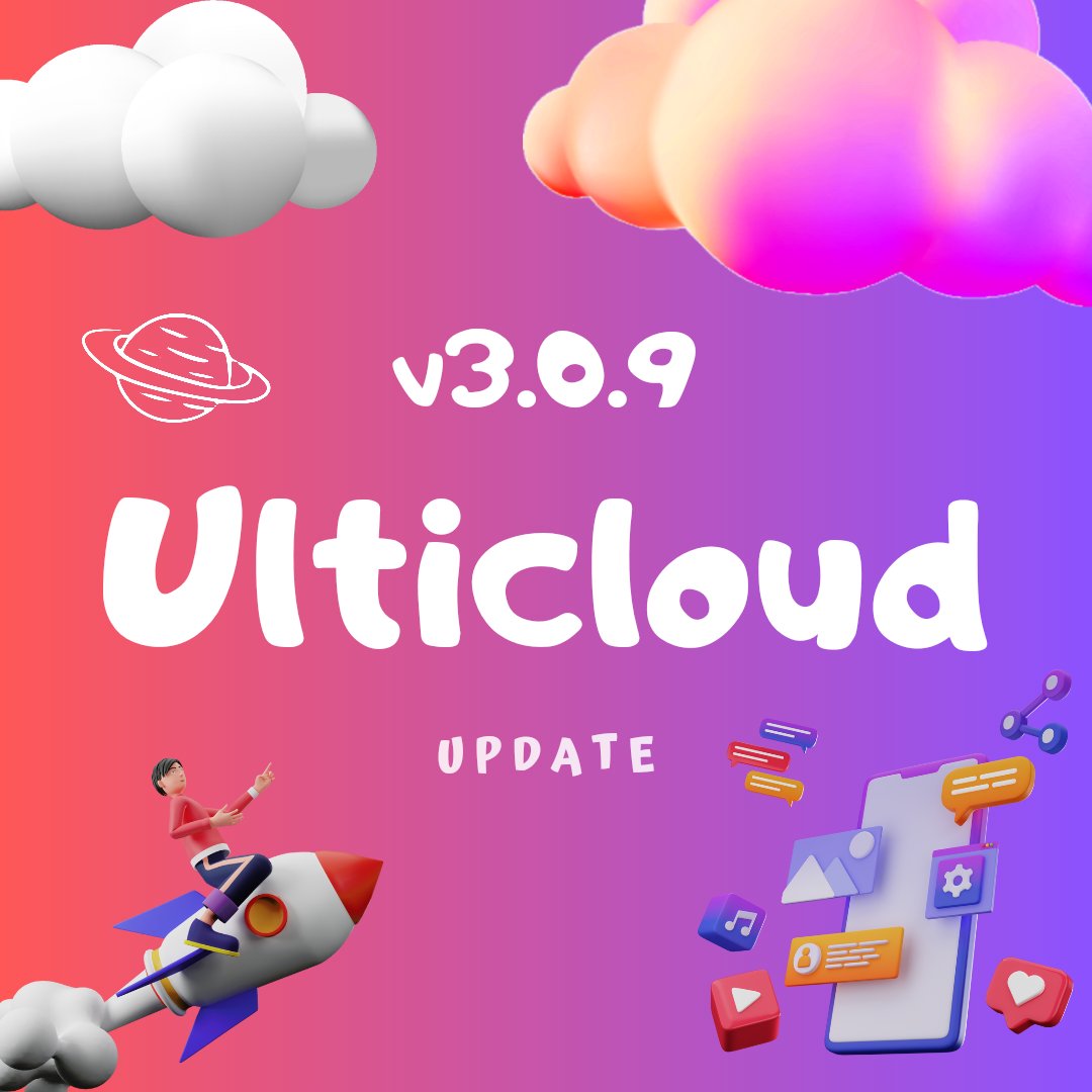 linkspreed's tweet photo. ☁️☁️ Take your cloud storage to new heights with Ulticloud version 3.0.9! With improved scalability and enhanced security features, the sky's the limit! 🌥️ #Ulticloud #CloudUpdate #Scalability https://t.co/aO4IWUmvyi