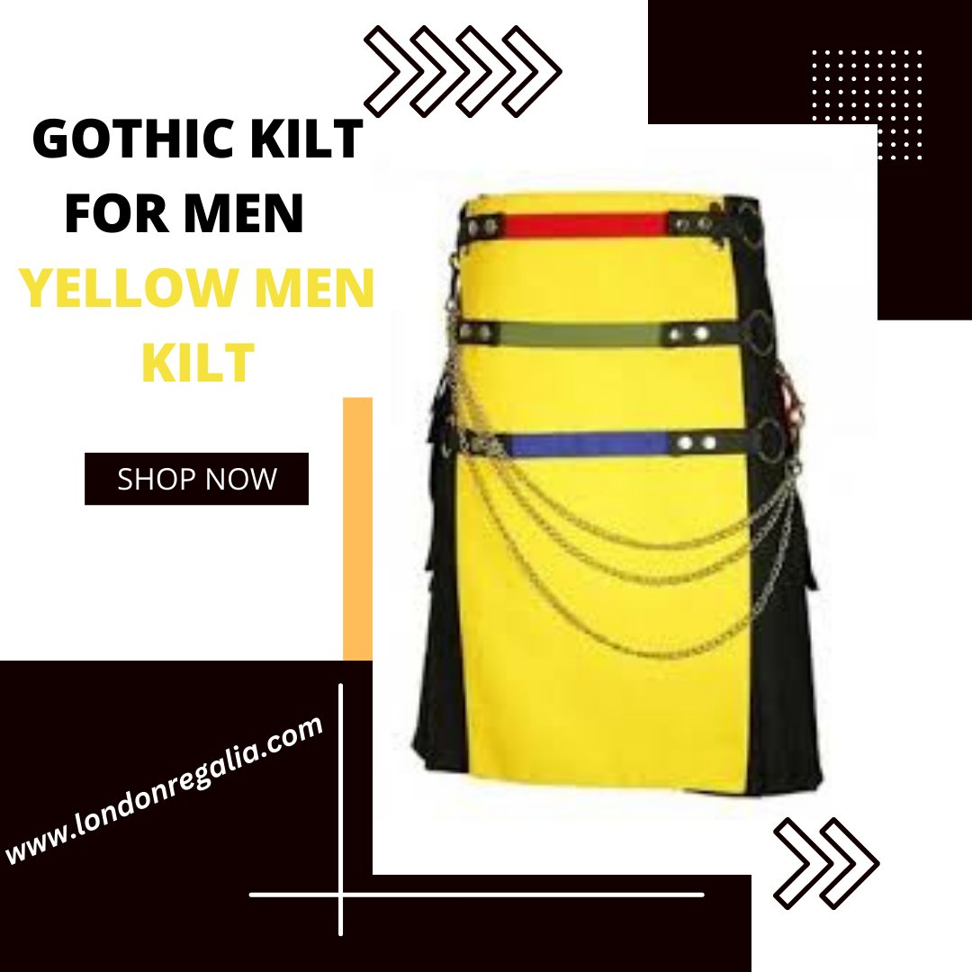 Gothic kilt For Men – Yellow Men Kilt
The kilt is an essential part of Scottish culture and people love to wear it on their special occasions. All sizes and colors are available. visit our site: londonregalia.com
#Freemasons #gothic #Scottish #menkilt #freemasonic