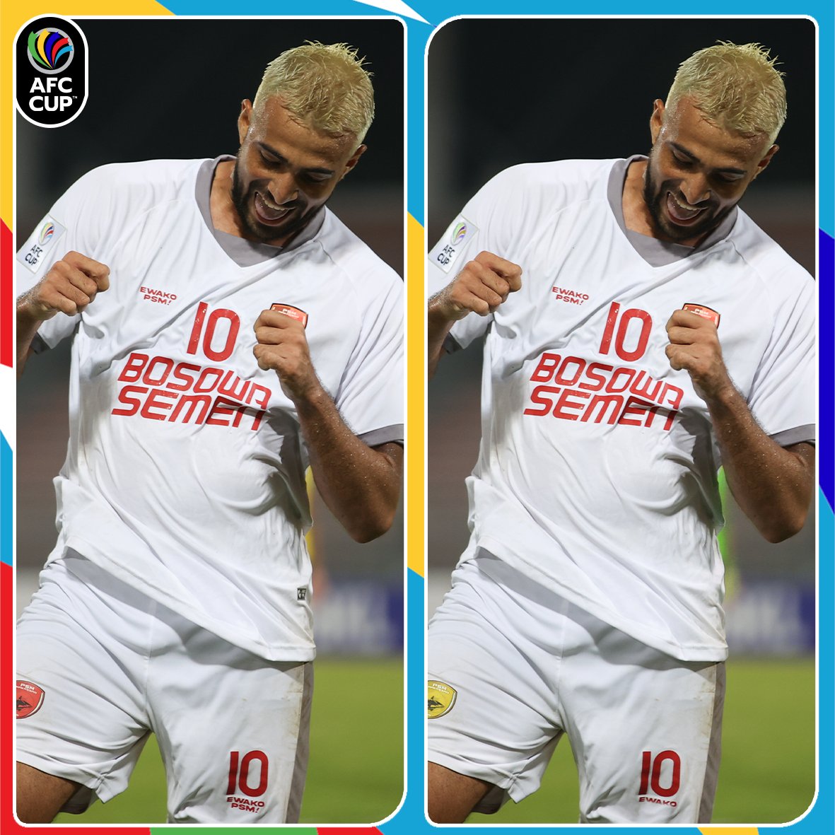 TheAFCGL's tweet photo. 🔍 Spot all 5️⃣ differences!

#AFCCup2022 | #TuesdayTrivia | @PSM_Makassar https://t.co/OZSPbpJ3nQ