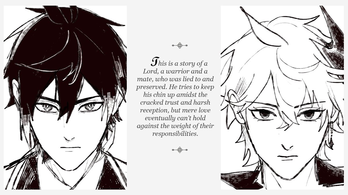 some illustrations i've drawn for Heaven's Cry novel written by @/exhaustedpillow
thank you so much for the opportunity to illustrate this wonderful story! /o/ check her page out for further information~
we'll be selling the novel@comifuro16 this may😁🙏