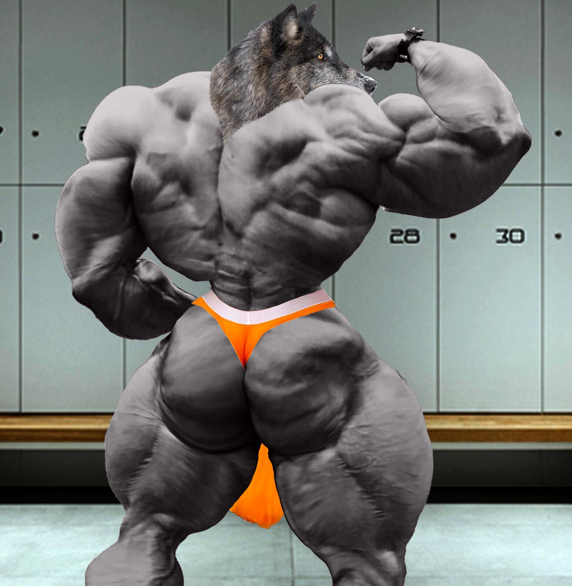 Lobomorphs's tweet photo. Ready for the workout at the gym...
#furry #furryart #furryartwork #furryfandom #furrybara #musclefurrygay #musclefurry #bara #barart #baraartist #muscle #muscular #bodybuilding #bodybuilder #muscleman #morph #bodymorph https://t.co/e4AW54jWuJ