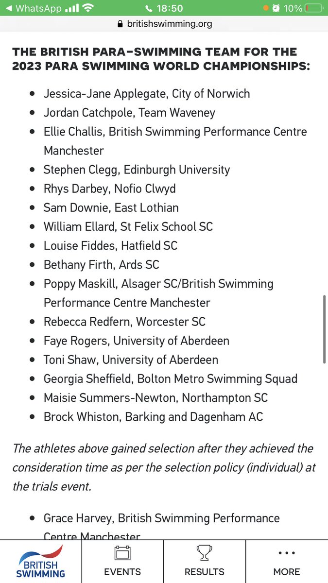 jessica_jane96's tweet photo. It is an absolute honour to announce that I have been selected to represent Great Britain for my 5th World Championships 🇬🇧
After achieving two qualifying times 
🎉
Massive shout outs to everyone who has supported me over all these years &amp; the medical team getting me to trials ❤️ https://t.co/2q0VoSquD1