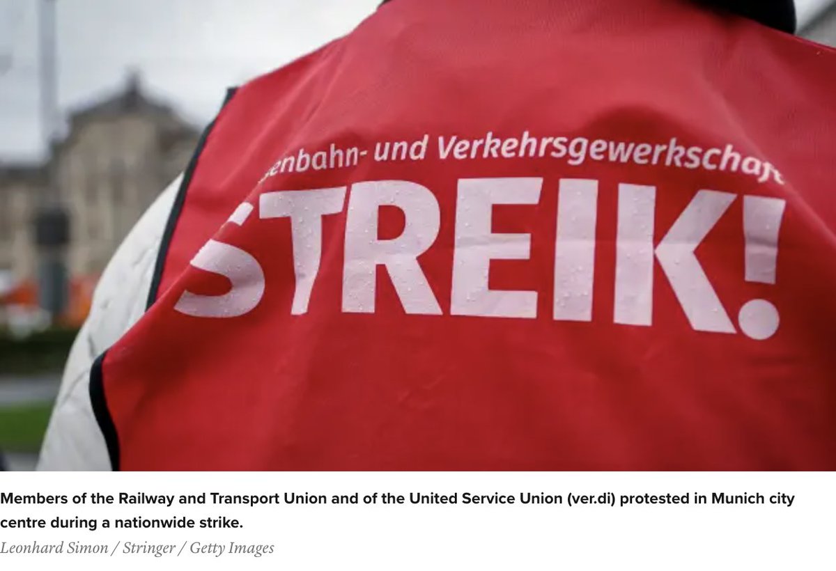 PlanetPonzi's tweet photo. Germany's Inflation Rate 10%+ Keeps Soaring, Causing Workers To Pick; Heat or Eat.
RESULT: Crippling #GeneralStrikes As The Cost Of Living Crisis Skyrockets Across The EU & UK.
Central Banks & Politicians' Reckless Polices Have Caused An #EUSPRING Revolt
The Media? It's Silent https://t.co/dJjyiIxzeE