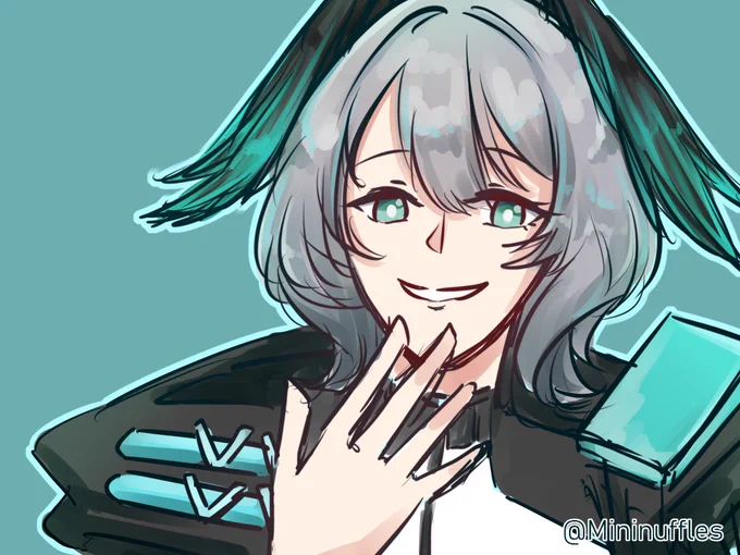 Day 68: Ho'olheyak SketchDrawing this cute liberi again#ykrkgk #アークナイツ #ケオべ #明日方舟  #Arknights 