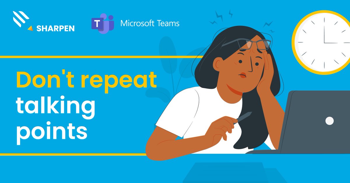 sharpennotes's tweet photo. How to Sharpen your meetings to improve productivity:

#SharpenNotes 
#TransformationTuesday https://t.co/xmuogVRvIa