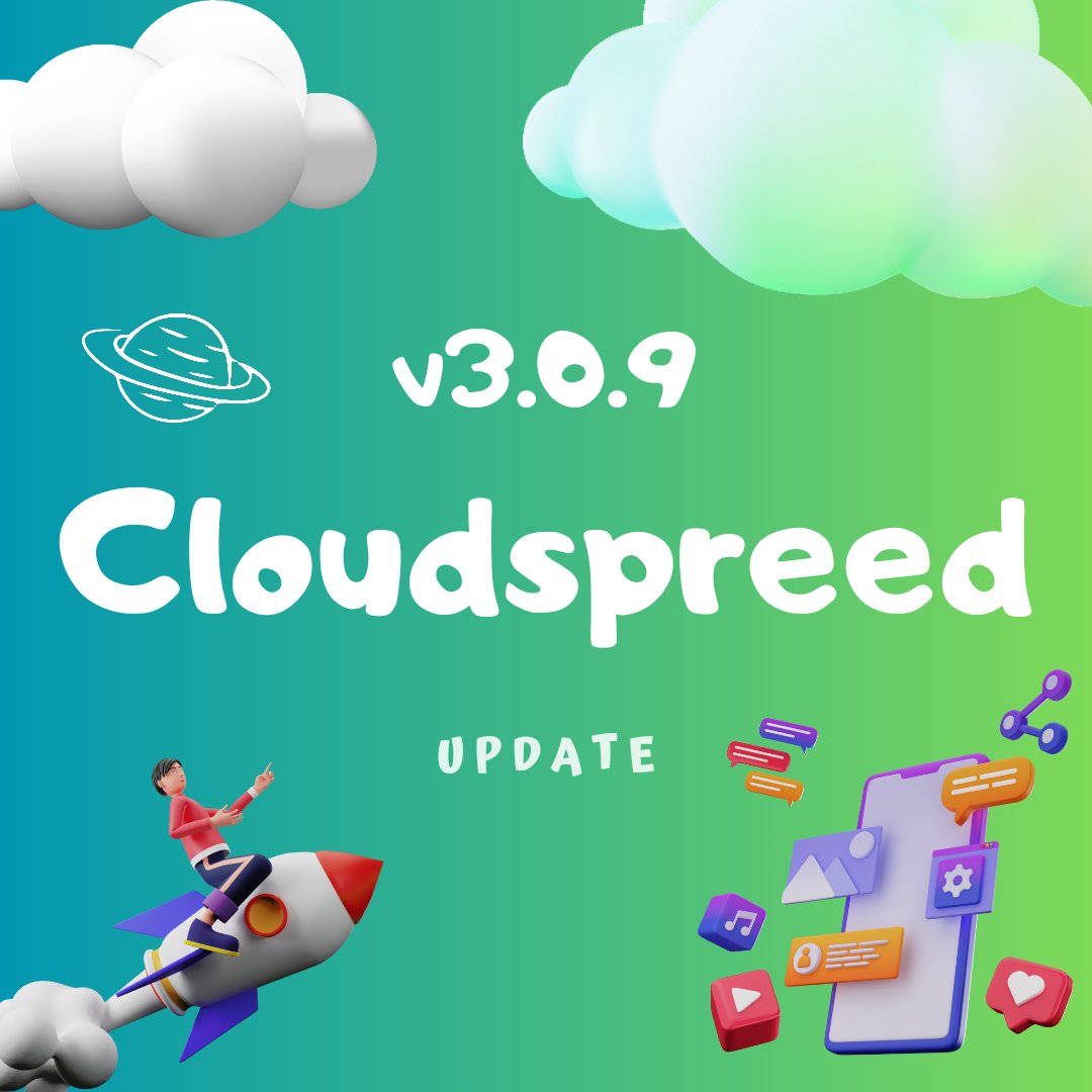 linkspreed's tweet photo. 🌩️⚡ Get swept away by the lightning-fast speeds of Cloudspreed version 3.0.9! With optimized performance and enhanced security features, you can soar through your workday! 🚀 #Cloudspreed #CloudUpdate #Performance https://t.co/XKCq38wJbf