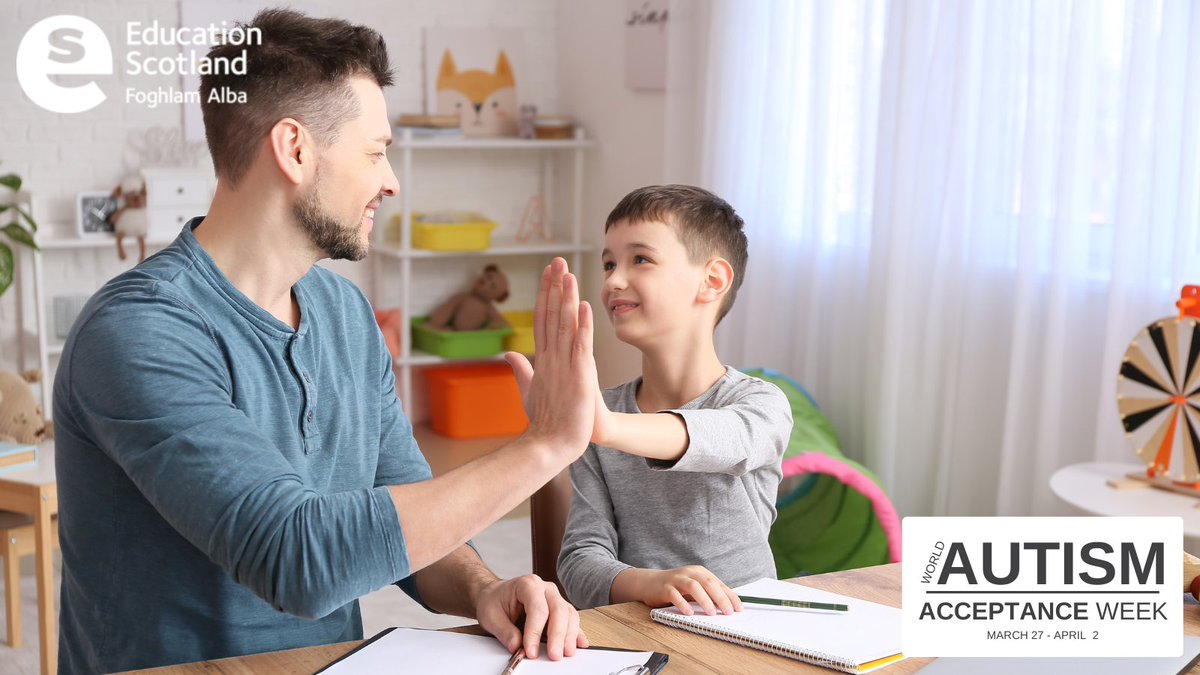 EducationScot's tweet photo. Does your curriculum meet the needs of your autistic learners?
One of the biggest reasons for distressed behaviours is the mismatch between expectations &amp; a learner’s developmental stage. World #AutismAcceptanceWeek #autism @Autism

Learn more 👉 https://t.co/gnt8YlYegF https://t.co/60Cm6Ibtw0