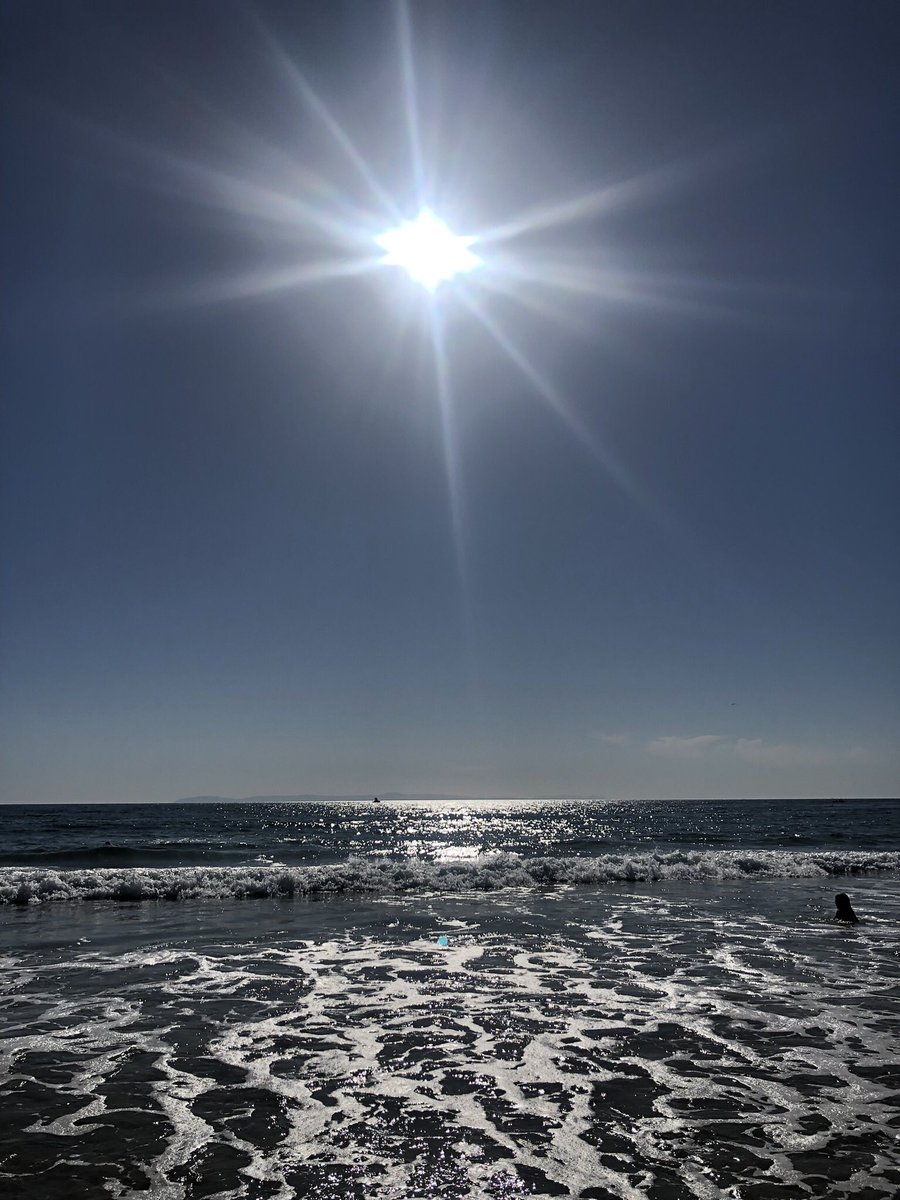 Finally touched that Pacific Ocean Water… 😎 #cali #crystalcove